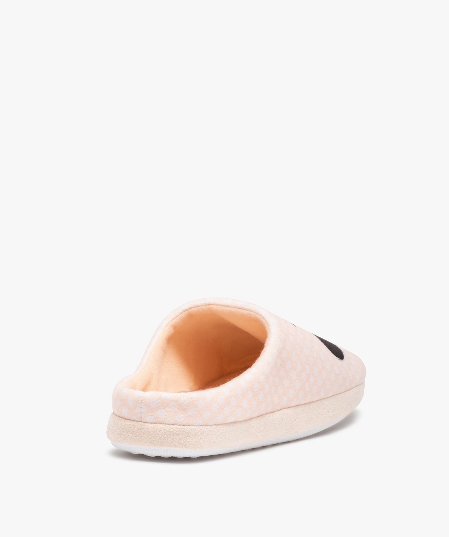 Chaussons femme mules plates Minnie - DS beige | GEMO
