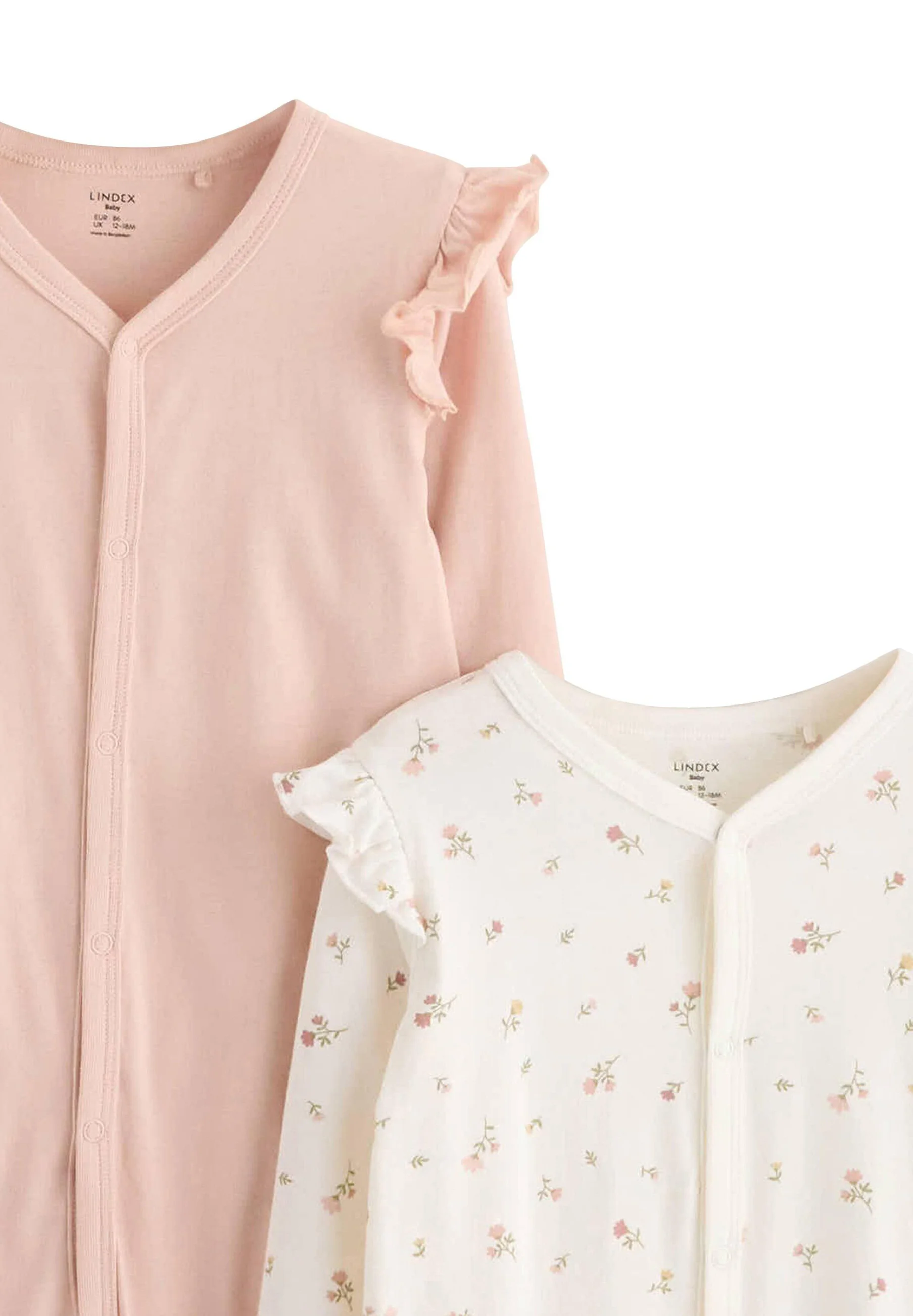Lindex FRILL PACK DE 2 - Pijamas