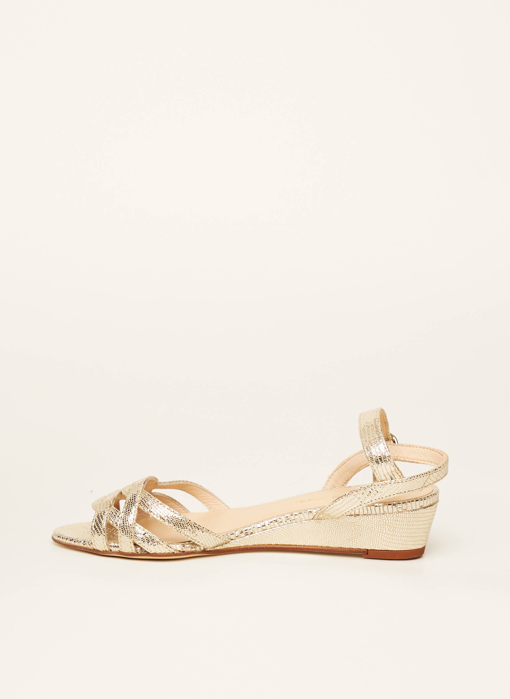 Georgia Rose Sandales Nu Pieds Femme couleur jaune