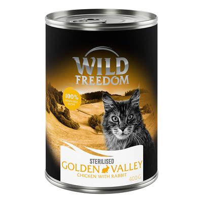 Wild Freedom Adult Sterilised 6 x 400 g - getreidefreie Rezeptur