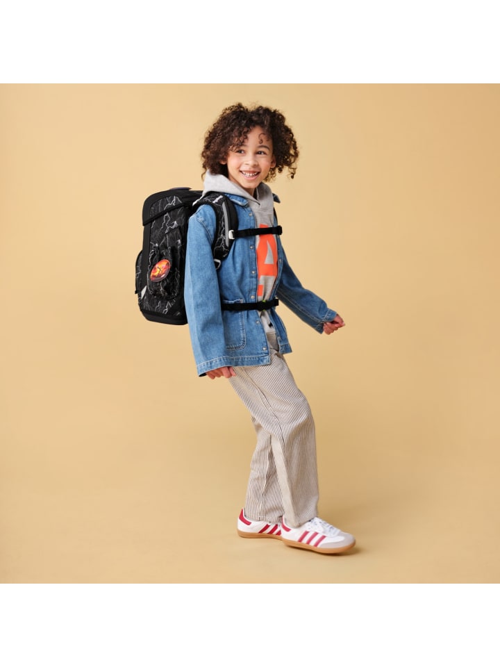Ergobag ergobag cubo light Schulranzen-Set Super ReflektBär günstig kaufen onesize