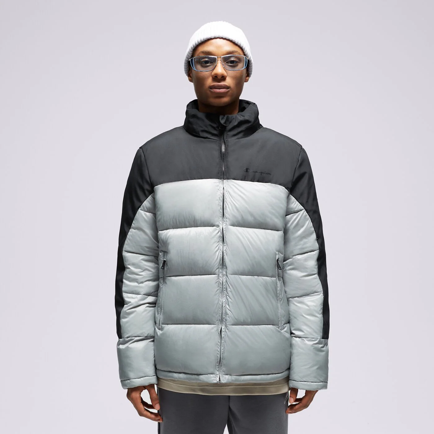 CHAMPION DAUNENJACKE JACKET Grau
