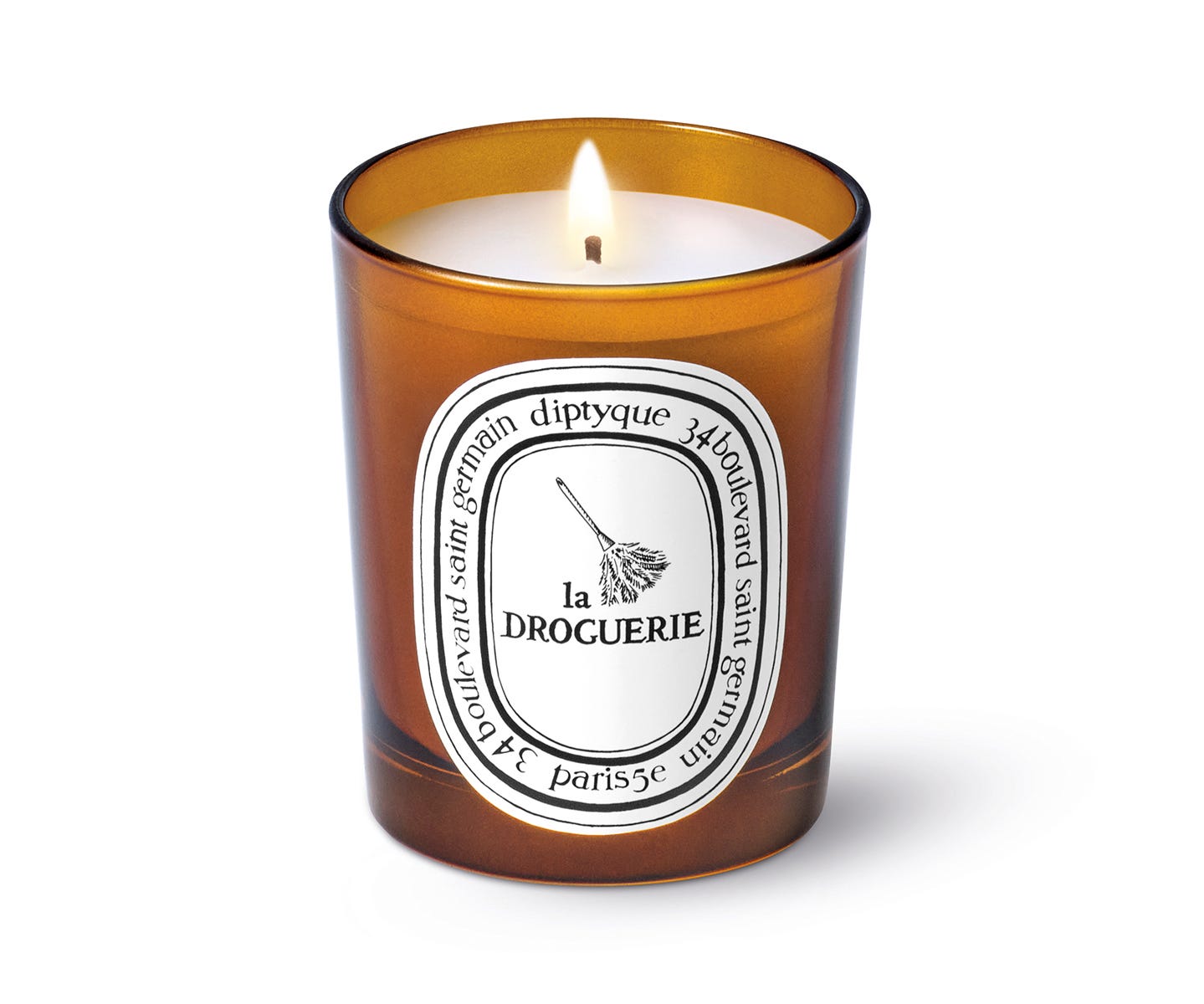 La Droguerie - Bougie anti-odeurs au basilic