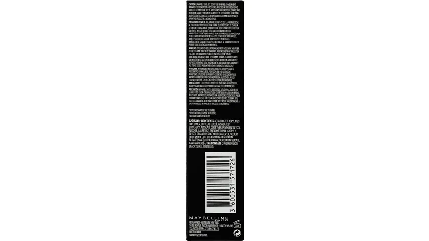 MAYBELLINE NEW YORK Eyeliner Tattoo Liner Liquid 2.5 g Black - Black