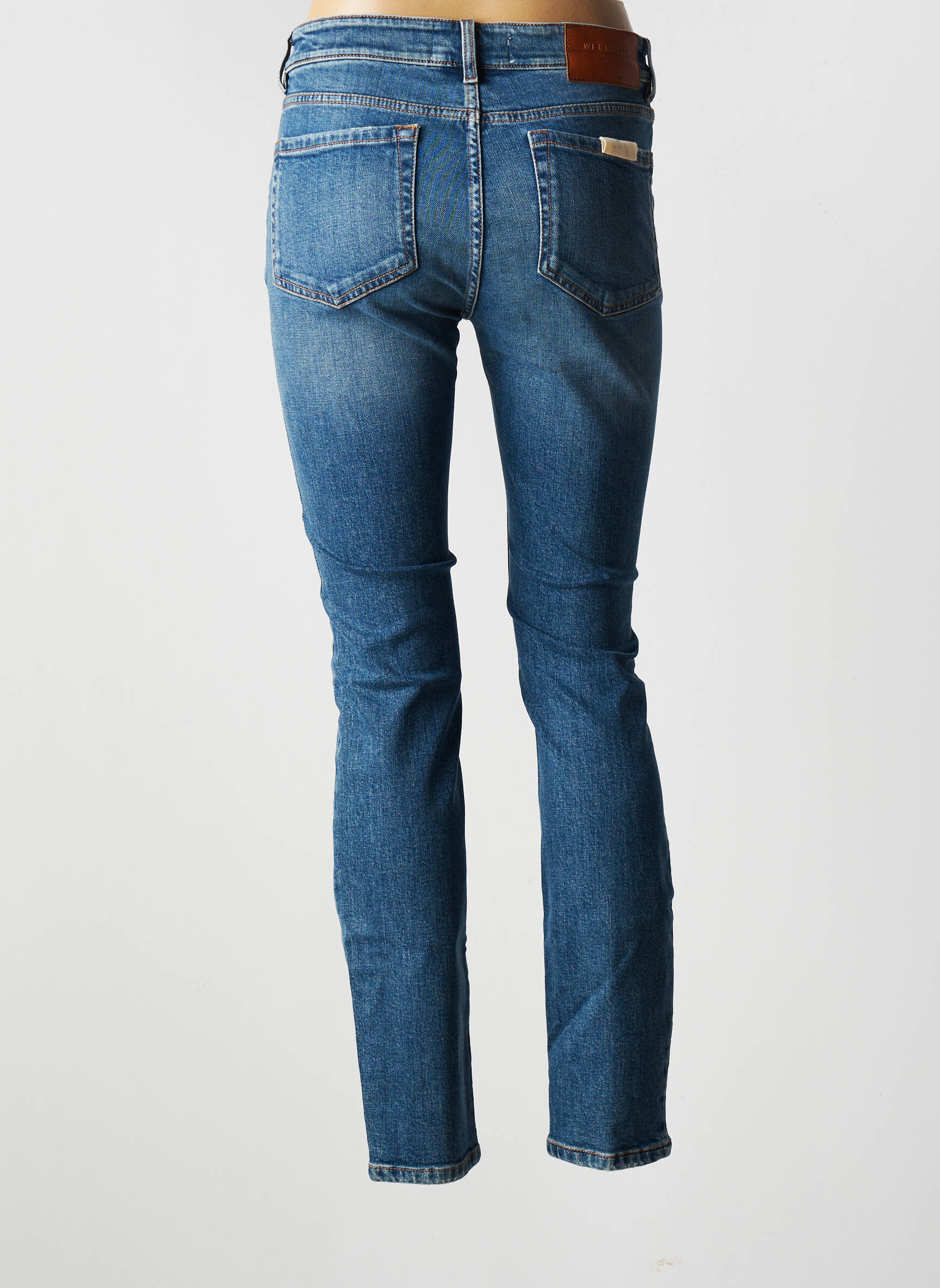 Weekend Maxmara Jeans Skinny Femme couleur bleu