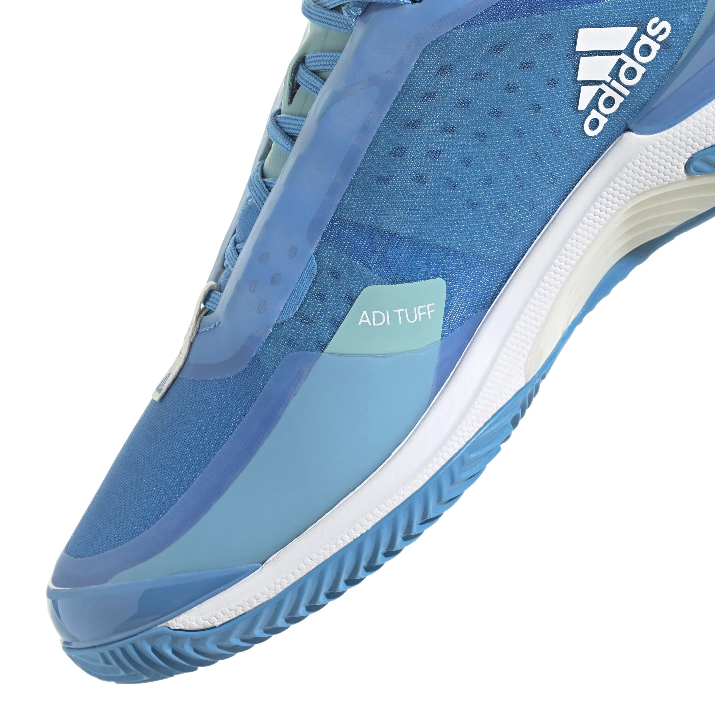 Avacourt Sandplatzschuh Damen - Blau, Weiß