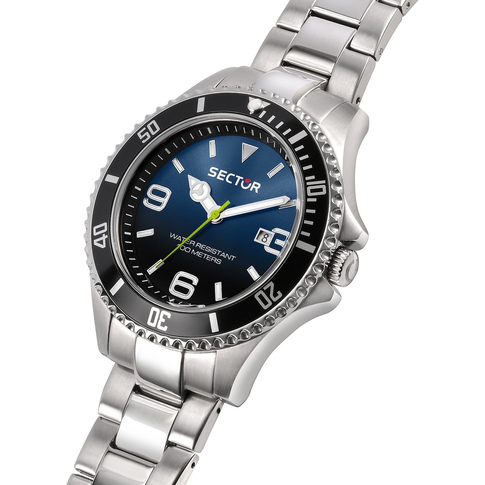 Sector Montre pour hommes Acier inoxydable, Aluminium Montre