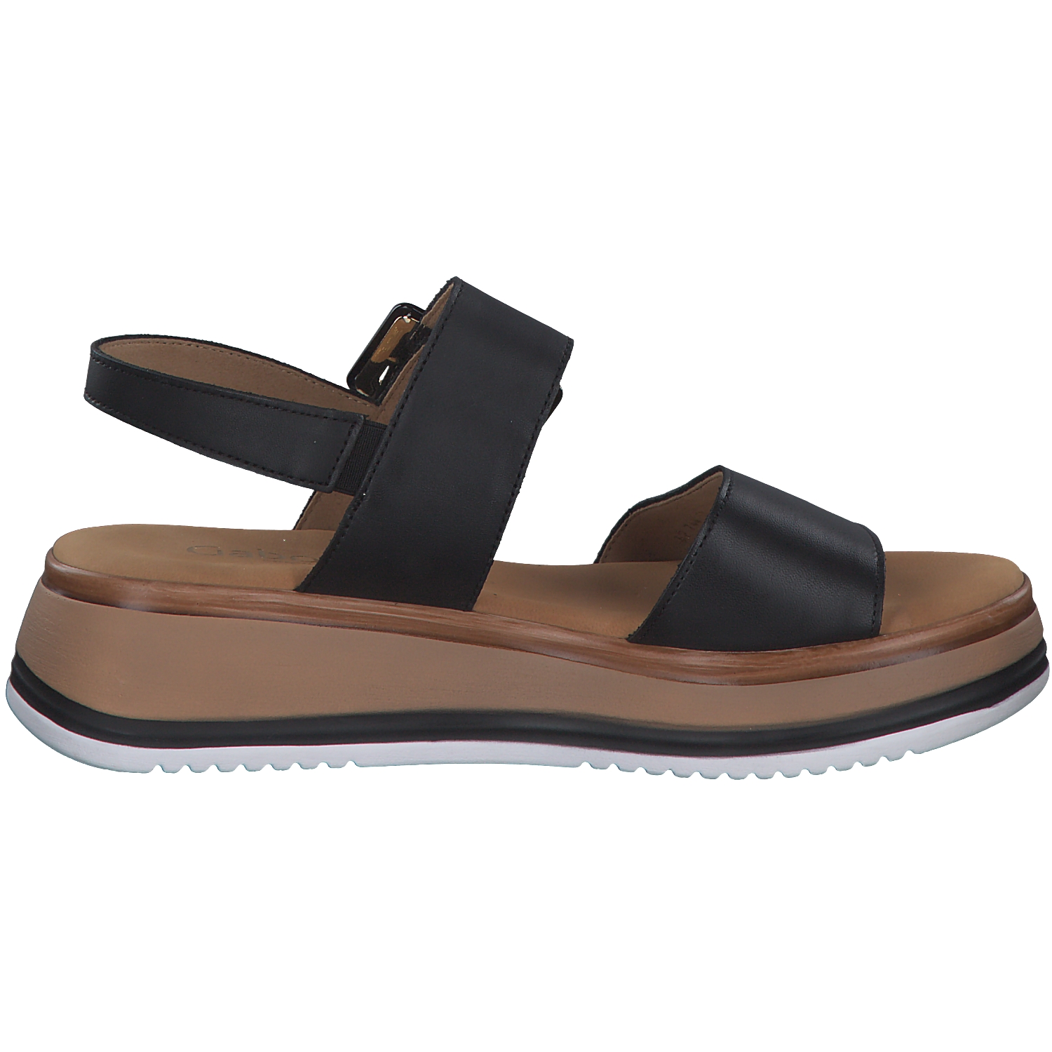 Gabor 82.744, Sandalen, Damen, Schwarz