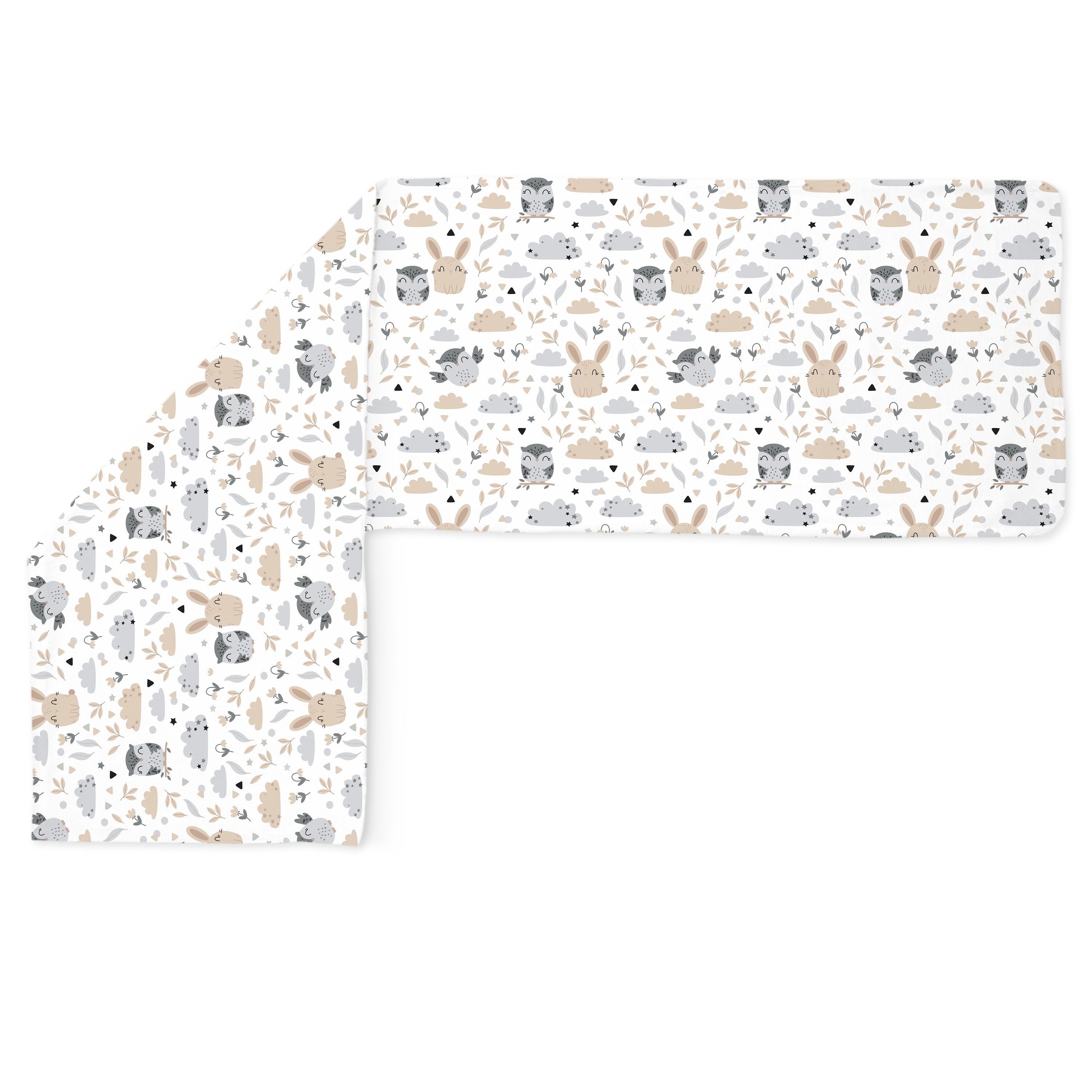 Amilian Seitenschläferkissen Lagerungskissen Bezug: ca. 150 x 40 cm (Made in EU), Bezug für Lagerungskissen; Komfortkissen; Pillow Cover; Ersatzbezug; abnehmbar und waschbar, Pregnancy Pillow, Kissenbezug aus 100% Baumwolle