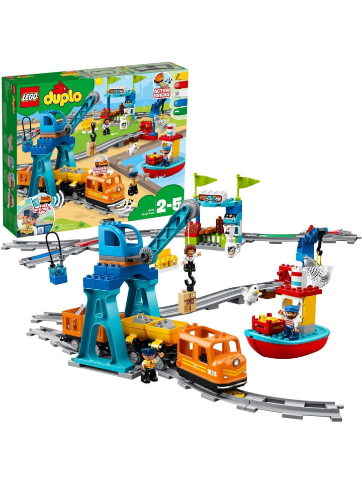 duplo LEGO® DUPLO® 10875 Güterzug, 105 Teile in Mehrfarbig ab 2 Jahre günstig kaufen onesize