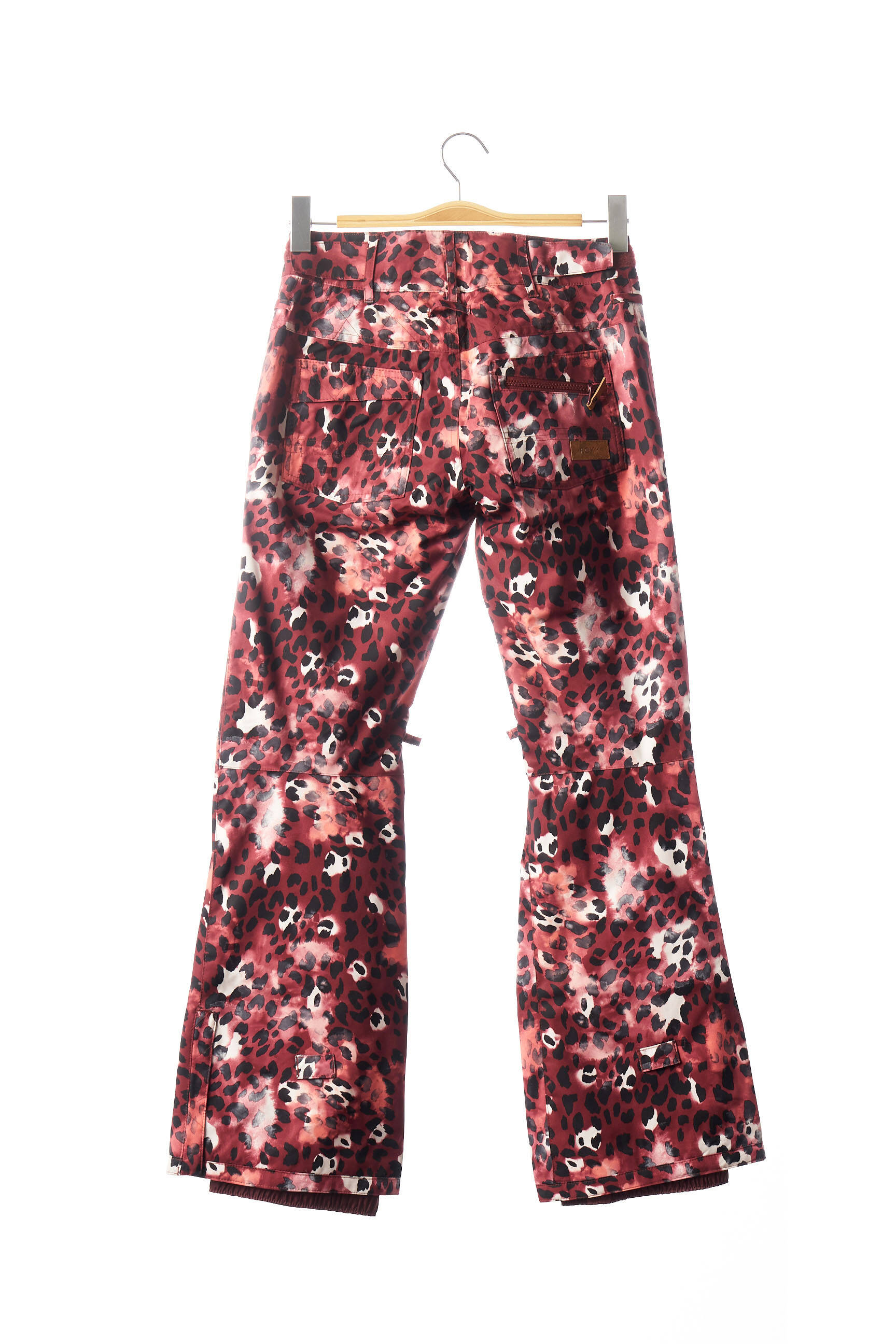 Roxy Pantalons Flare Femme couleur marron