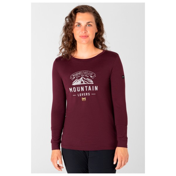 super.natural - Women's Mountain Love L/S - Merinounterwäsche