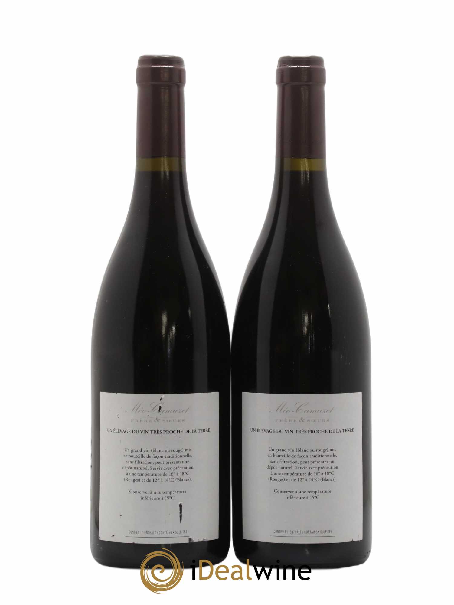 Nuits Saint-Georges 1er Cru Les Perrières Méo-Camuzet (Frère & Soeurs)  2015 - Lot de 2 Bouteilles