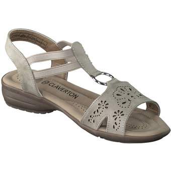 Claverton Sandale in beige