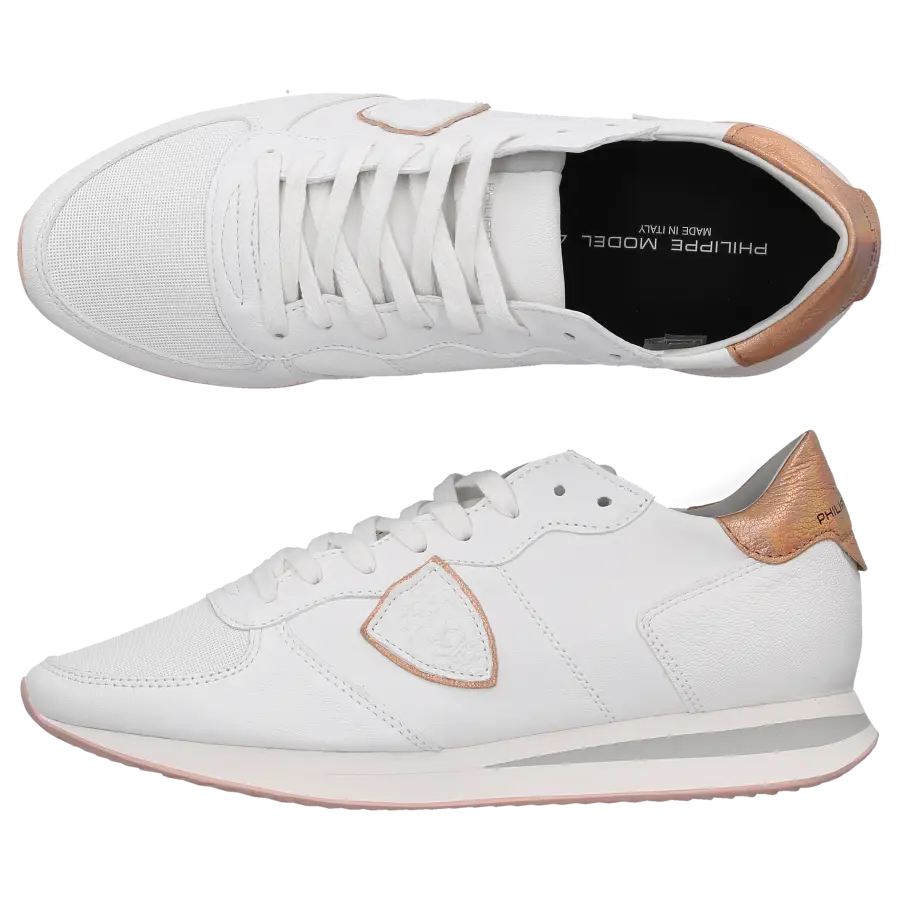 Philippe Model - Sneaker low TRPX Kalbsleder - weiß
