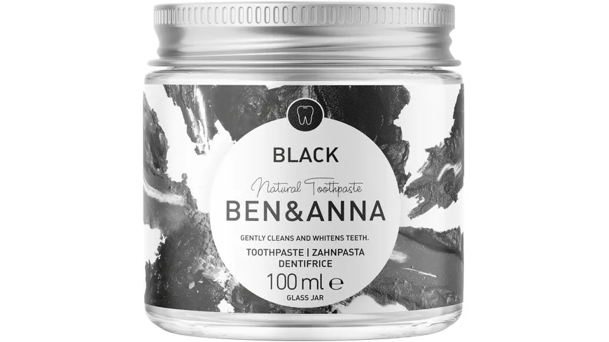 BEN&ANNA Zahnpasta Black 100 ml