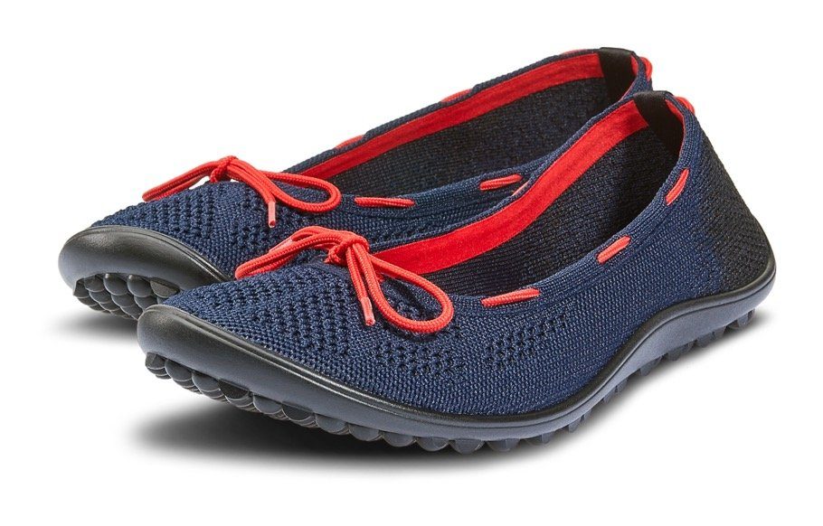 Leguano STYLE MARITIM Barfußschuh mit modischen Durchzügen