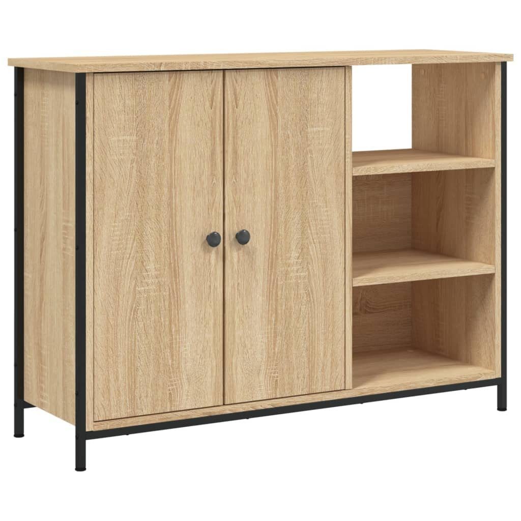 vidaXL Sideboard Sideboard Sonoma-Eiche 100x33x75 cm Holzwerkstoff (1 St)
