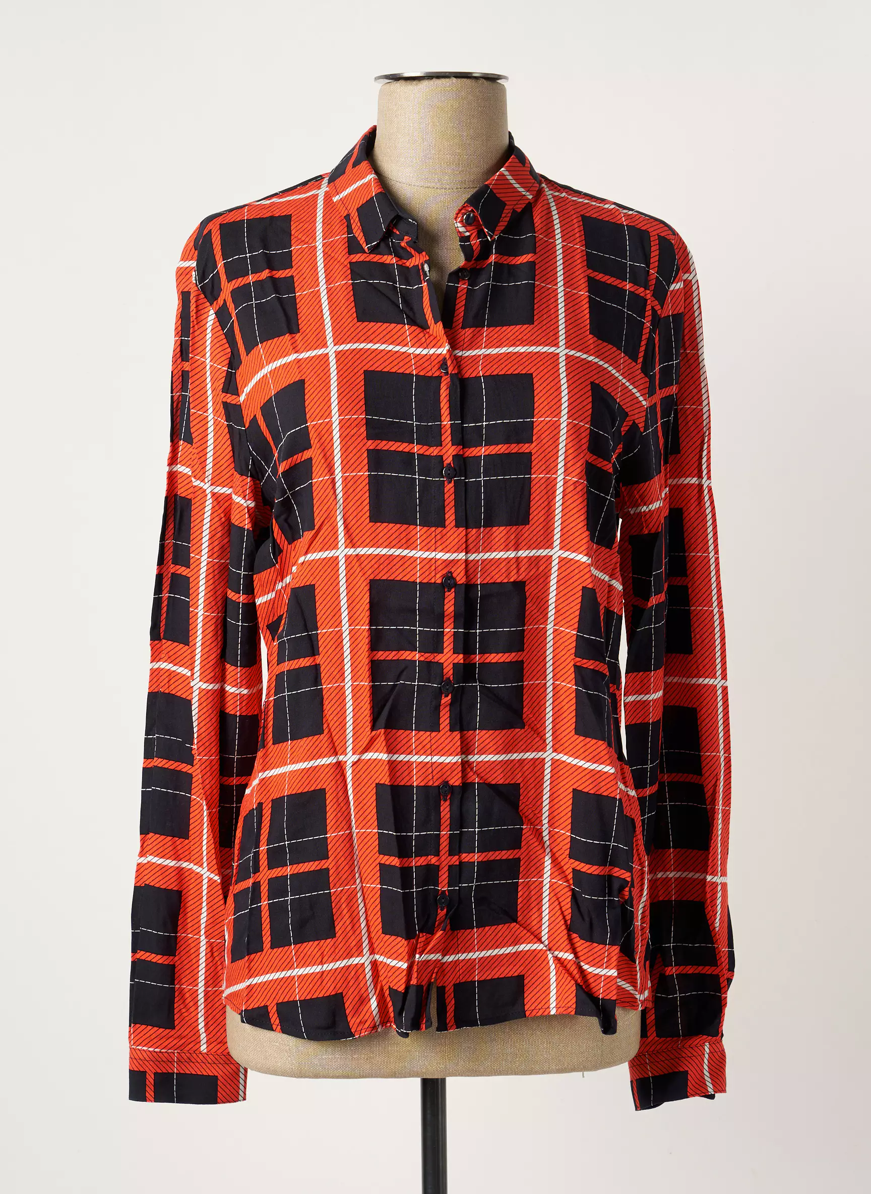 Saint James Chemisiers Femme couleur orange
