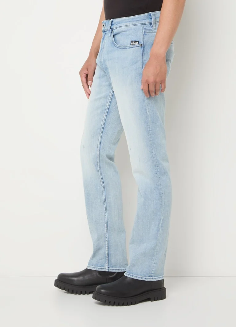 Rovné džínsy G-Star RAW Mosa s jemným praním