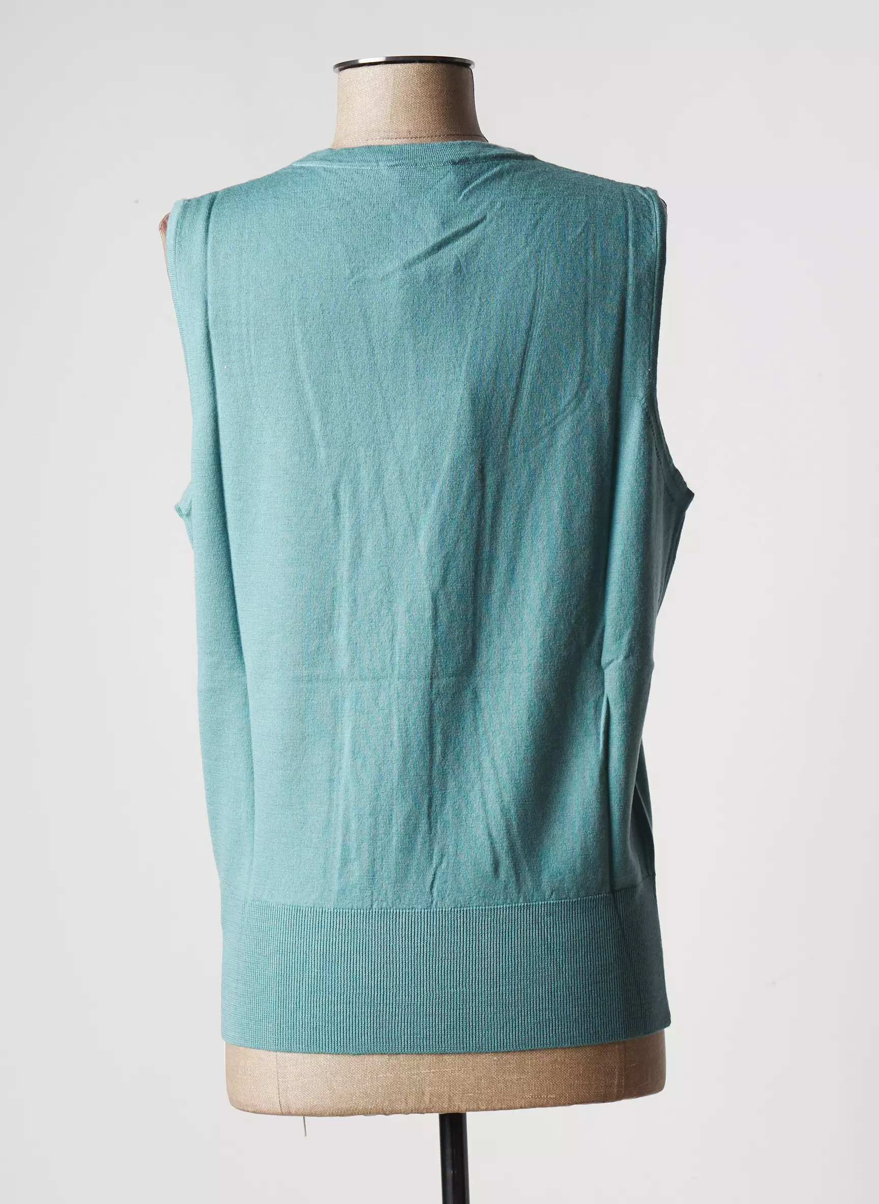 Stefan Green Gilet Femme couleur bleu