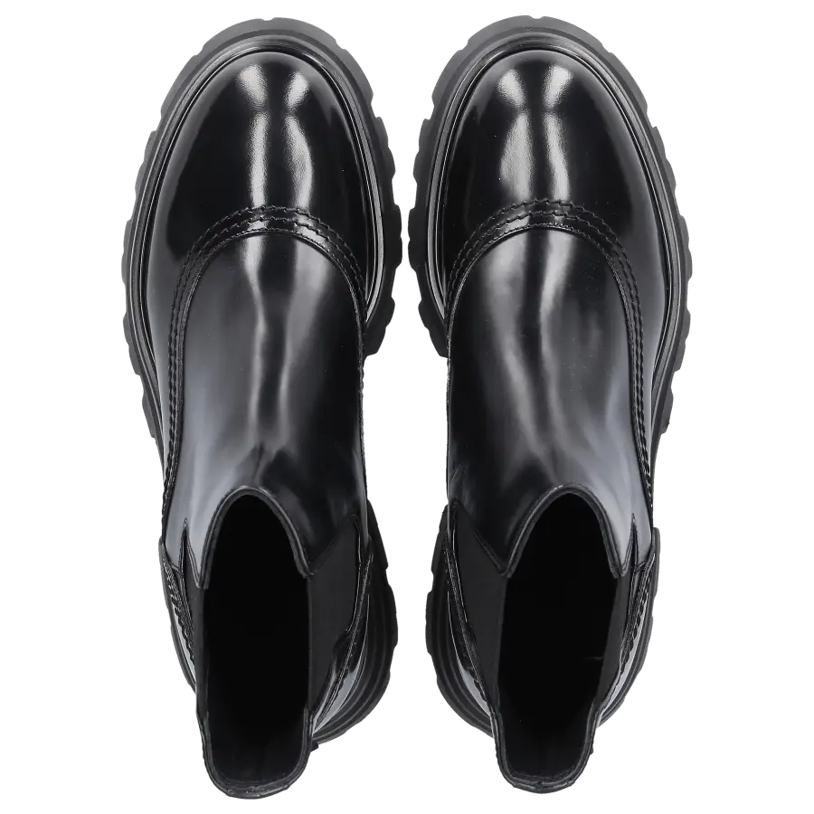 Alexander McQueen - Chelsea Boots WHZ84 Kalbsleder - schwarz