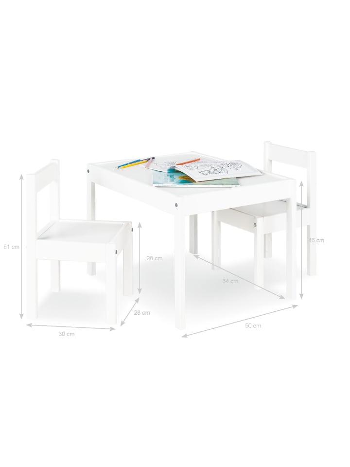 Pinolino 3-tlg. Set Kindersitzgruppe 'Sina' in natur günstig kaufen onesize