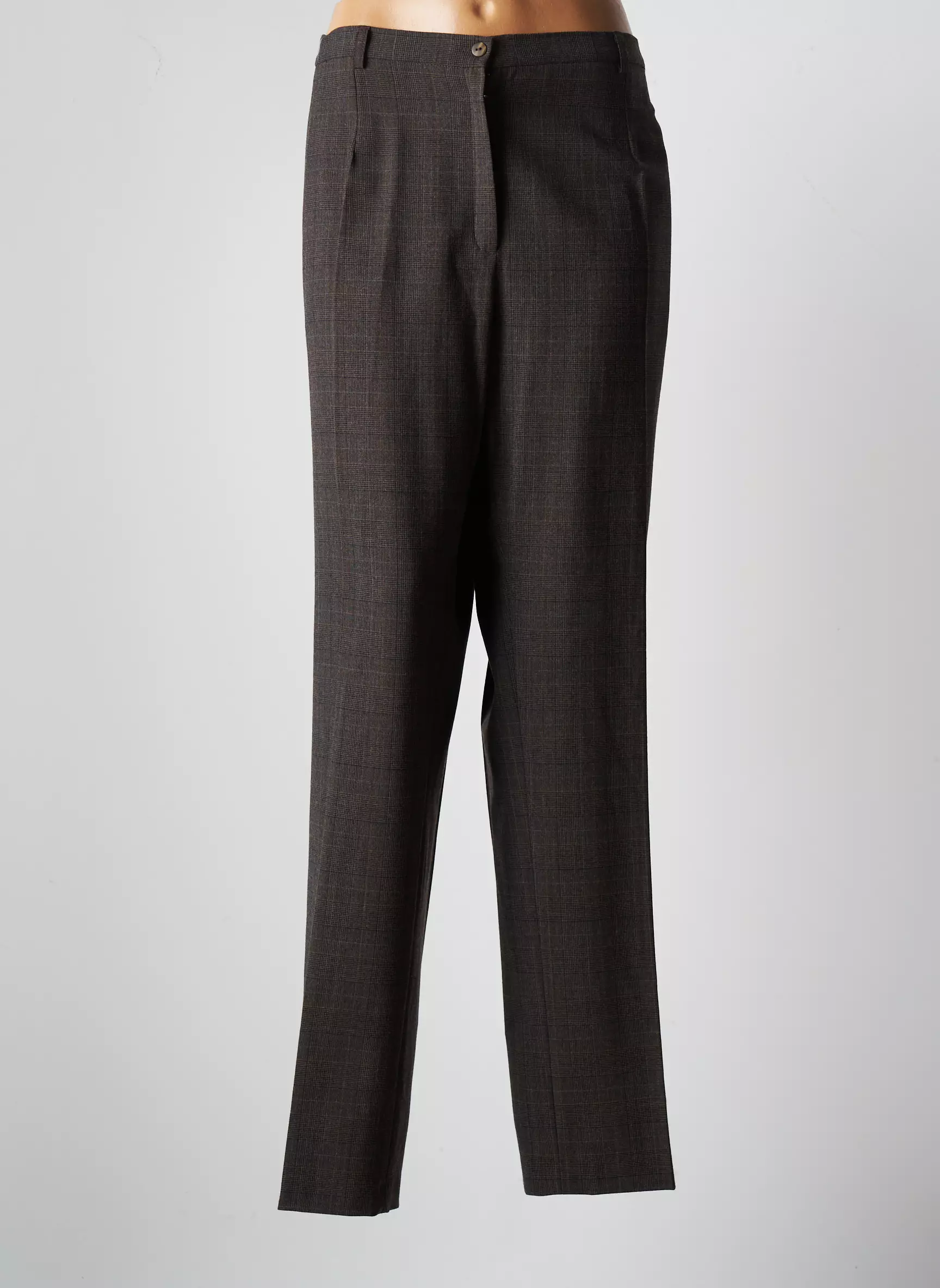 Jumfil Pantalons Droits Femme couleur marron