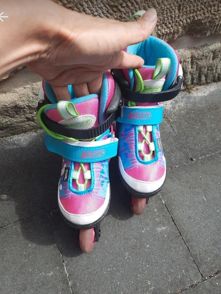 Best Sporting Inliner pink-blau günstig kaufen 30-33
