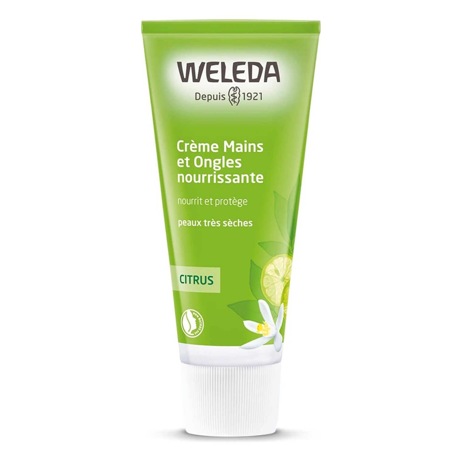 Weleda Citrus Crème Mains et Ongles - Peaux Très Sèches - Nourrit, Répare et Protège - 50 ml