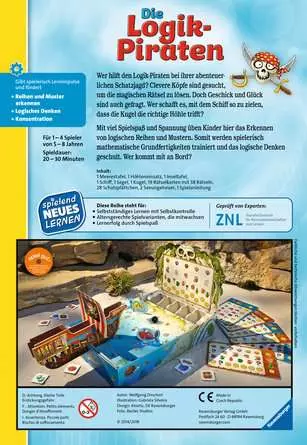 Die Logik-Piraten - Kinderspiel ab 5 Jahren