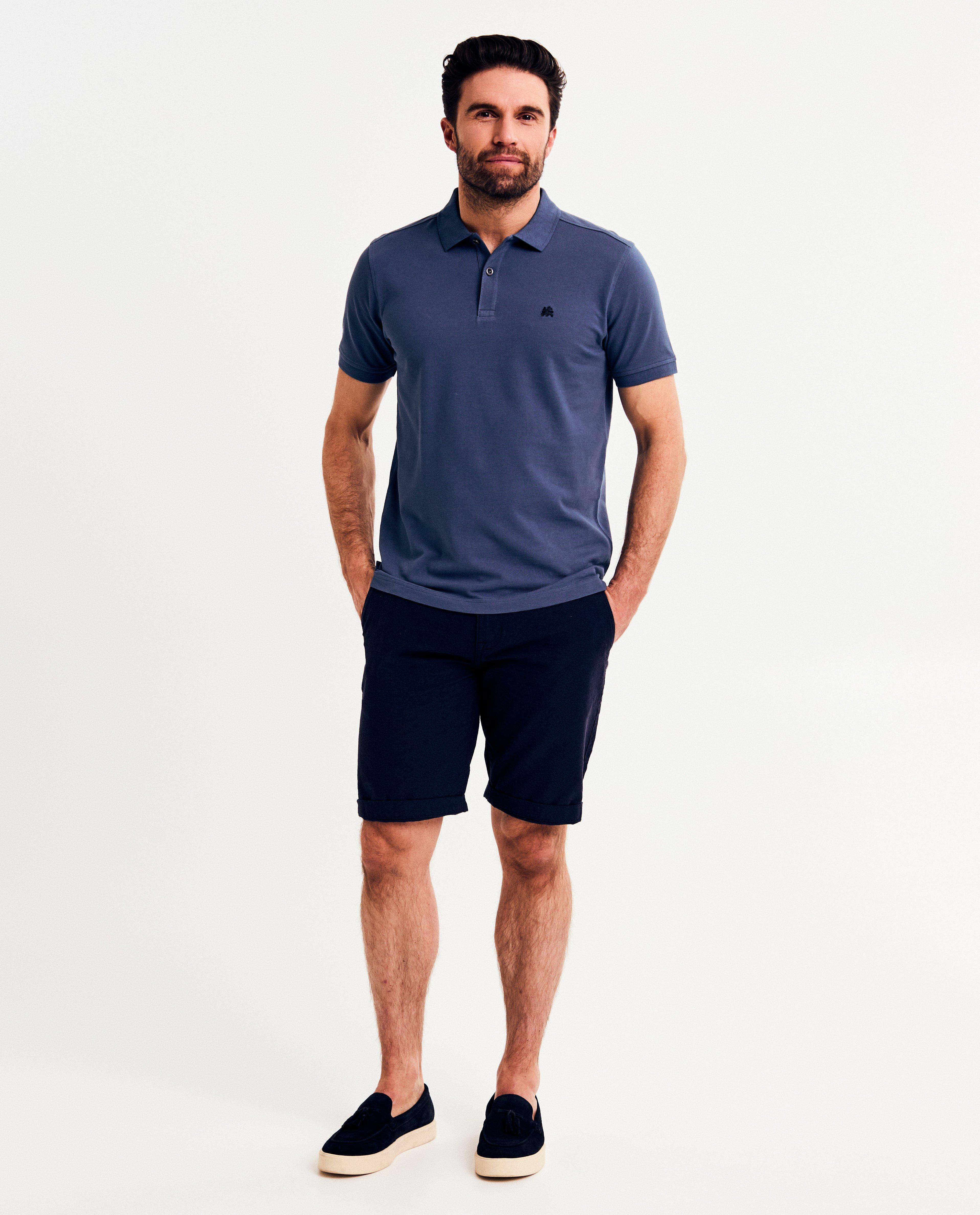 Polo albastru Lerros