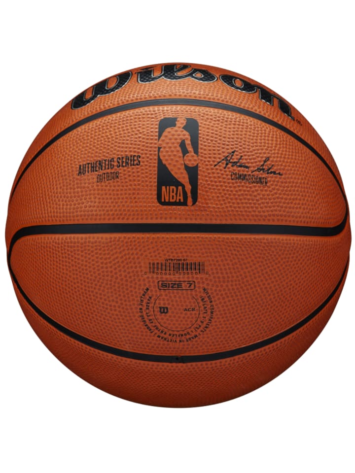 Wilson Wilson NBA Authentic Series Outdoor Ball in Orange günstig kaufen