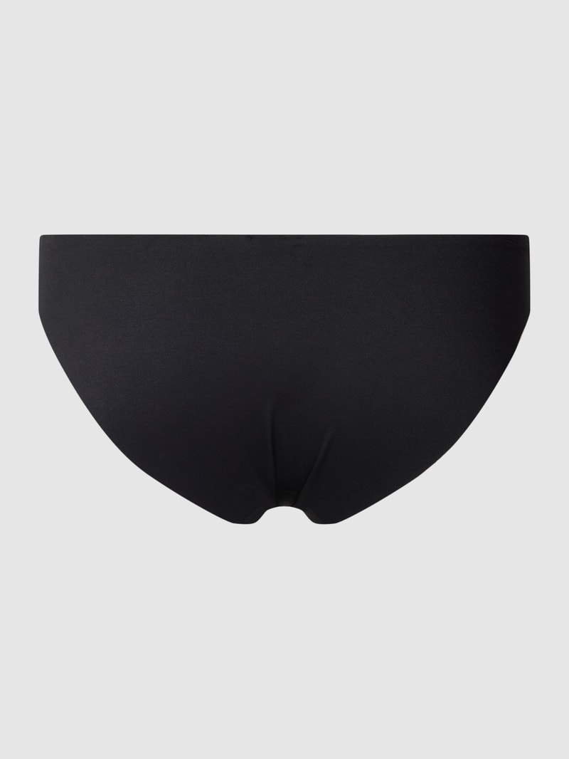 Slip mit Label-Detail in schwarz