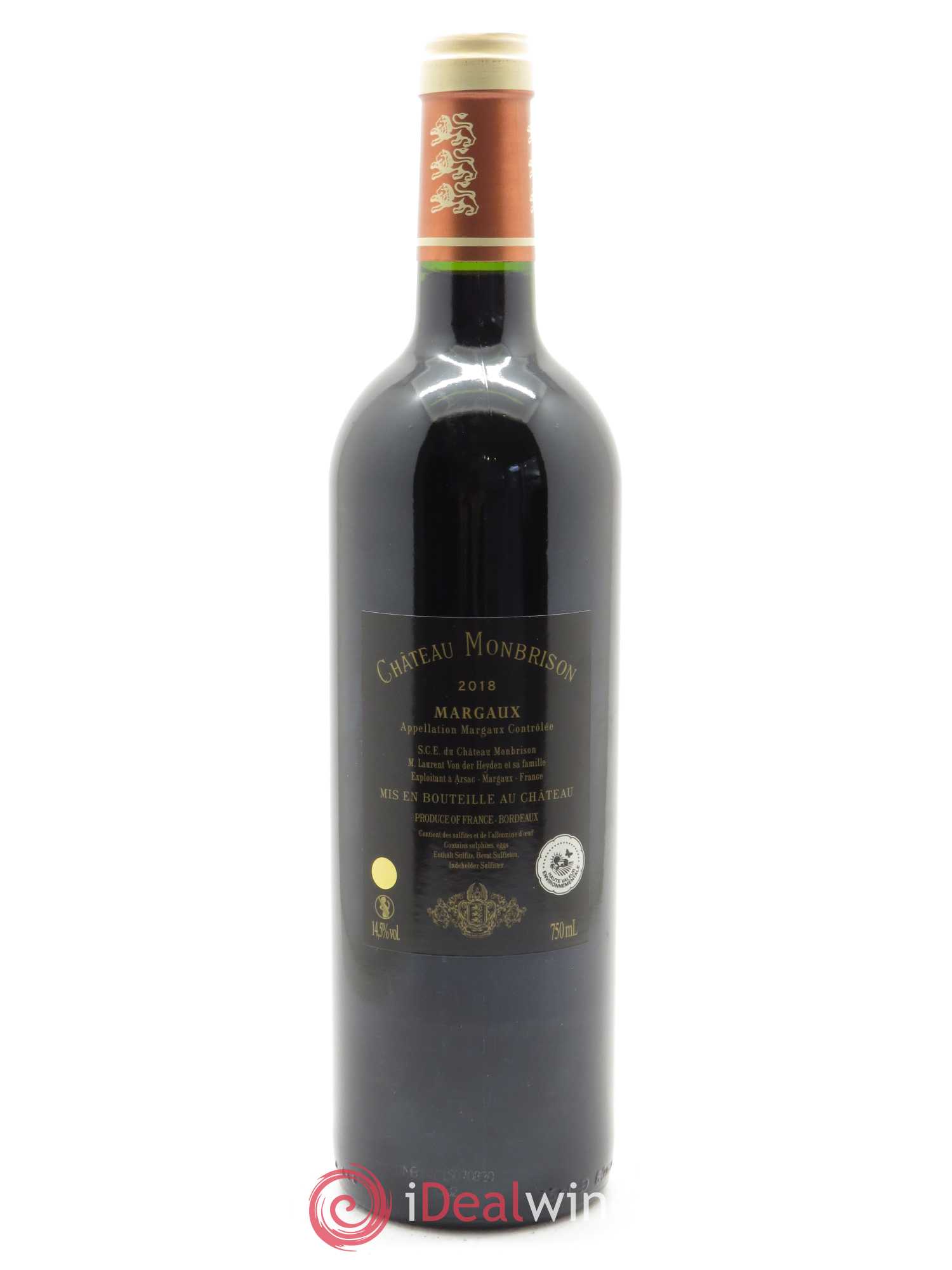 Château Monbrison  2018 - Lot de 1 Bouteille