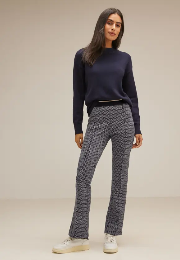 Street One Skinny Fit mit Bootcut Legs