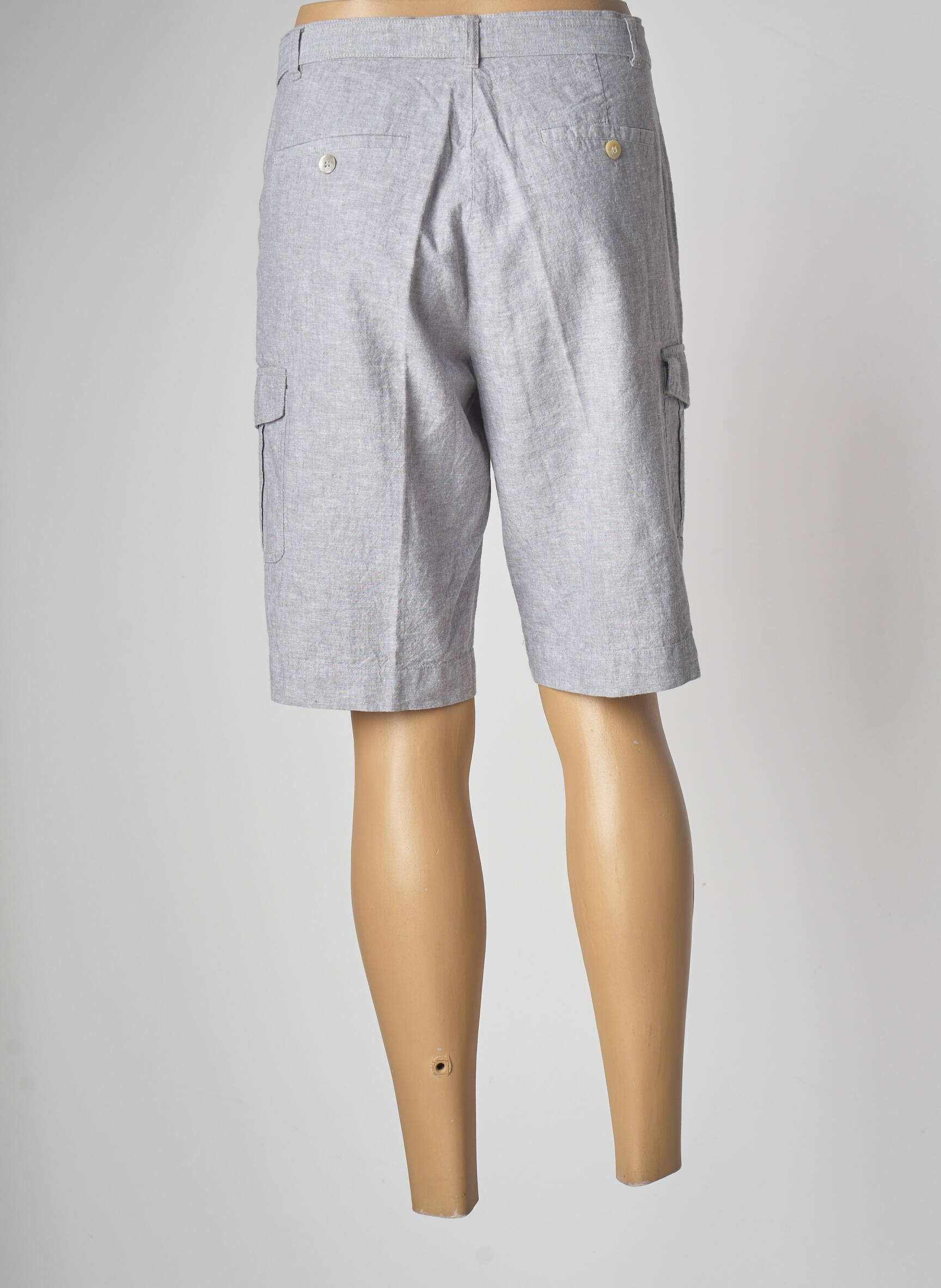 Imitz Bermudas Femme couleur gris