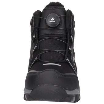 Run Lifewear Schnür Boots in schwarz