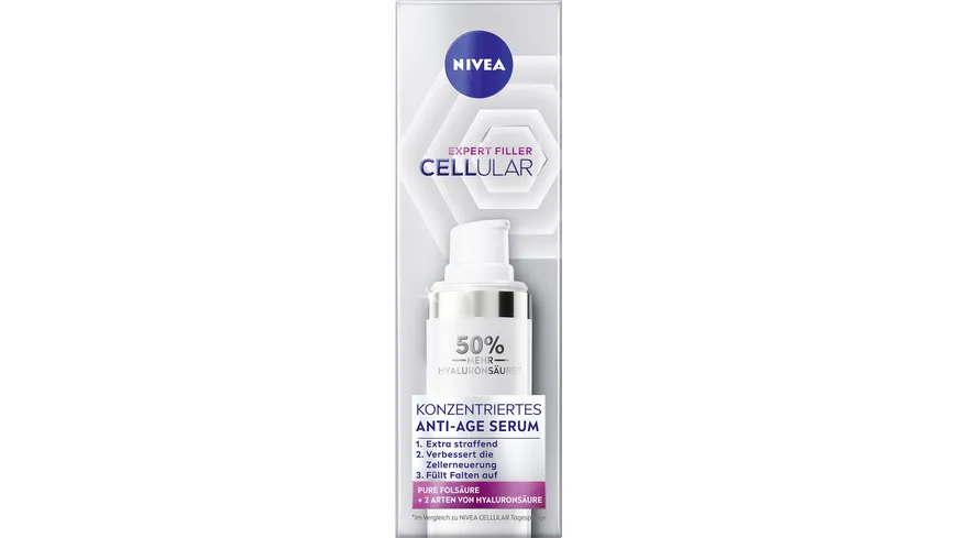 NIVEA Cellular Expert Filler Konzentriertes Anti-Age Serum 40 ml
