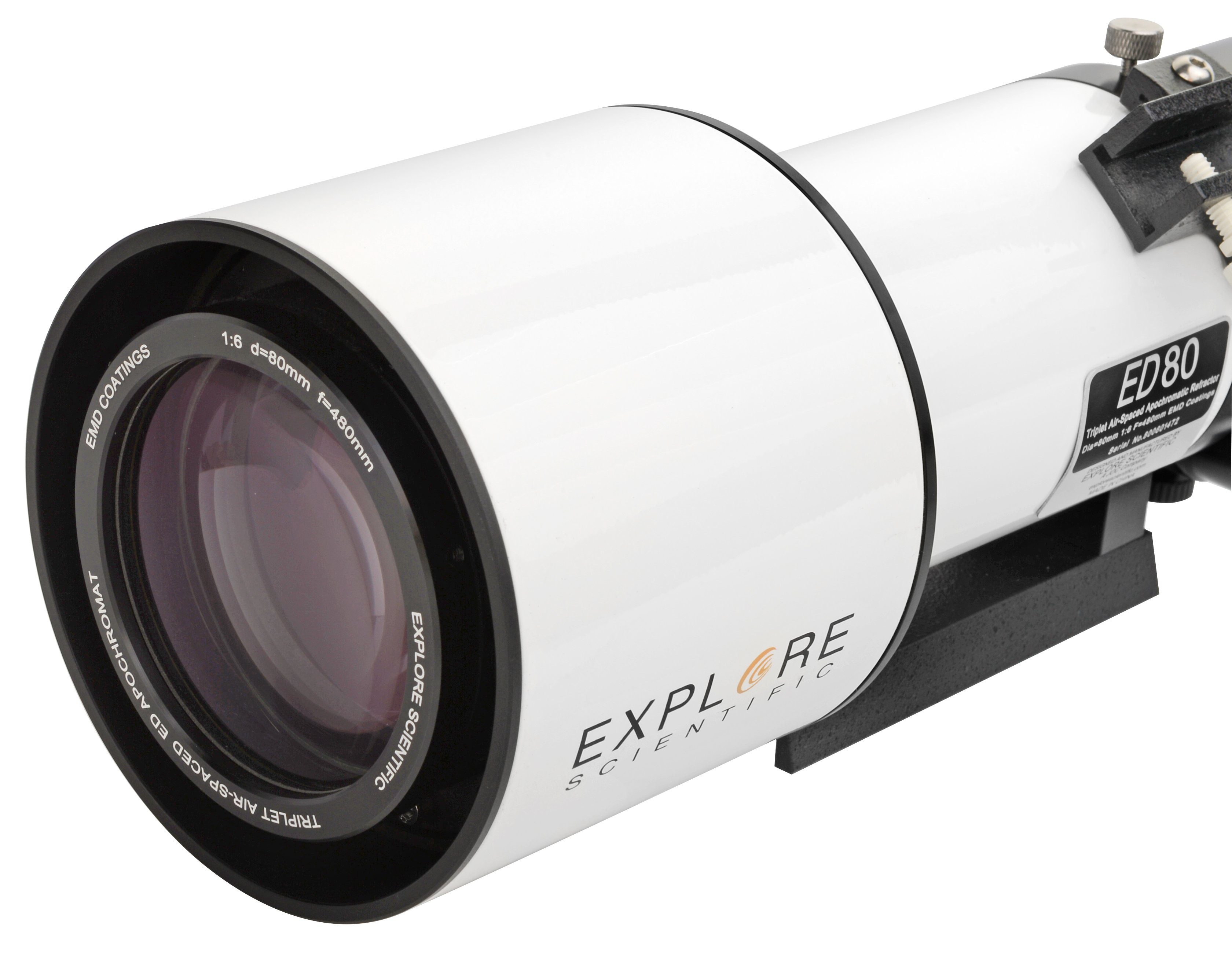 EXPLORE SCIENTIFIC Teleskop ED APO 80mm f/6 FCD-100 Alu HEX