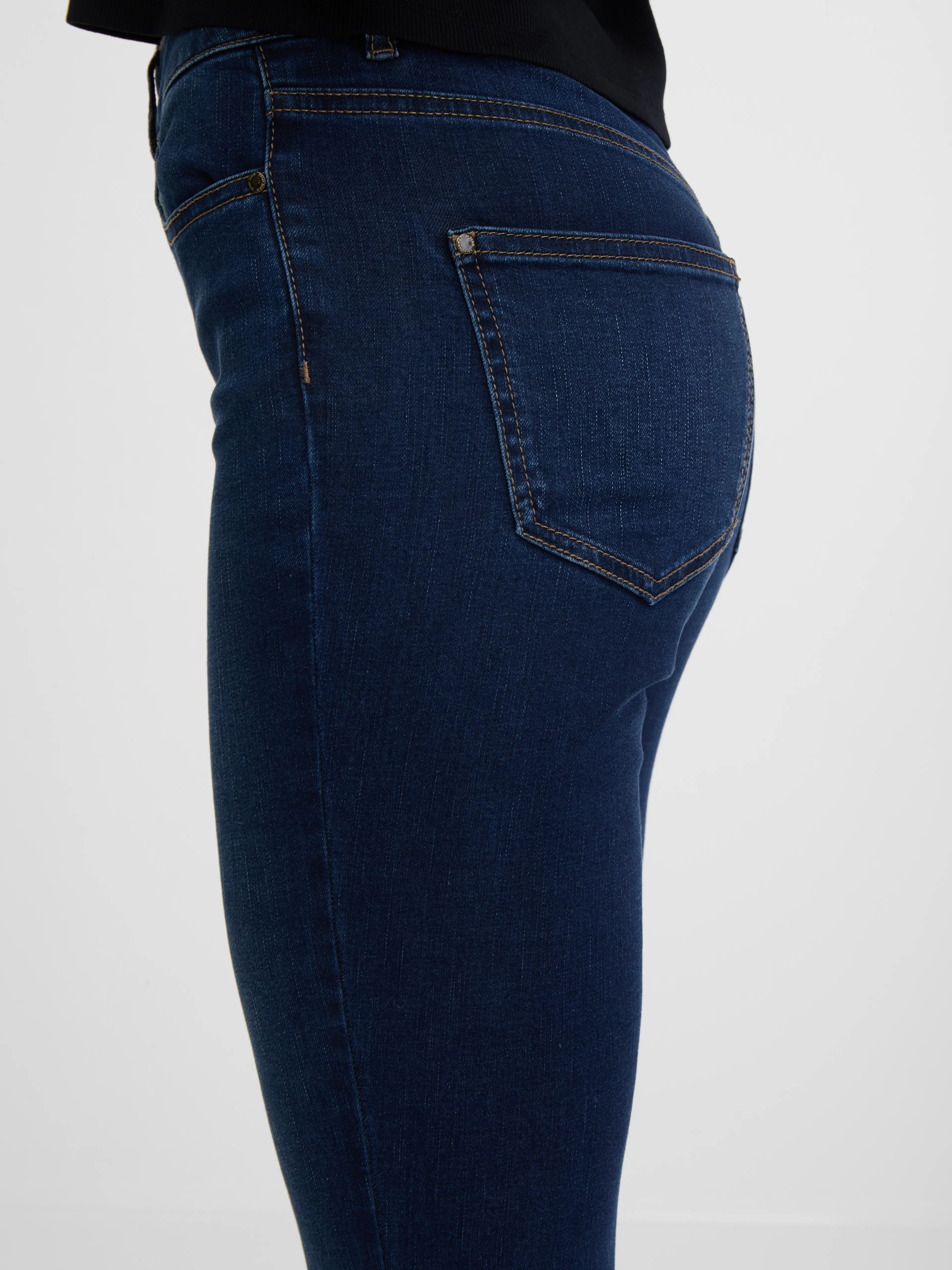 Dunkelblaue Damen Skinny Fit Jeans ORSAY