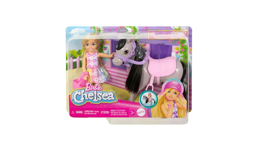 Barbie Chelsea und Pony
