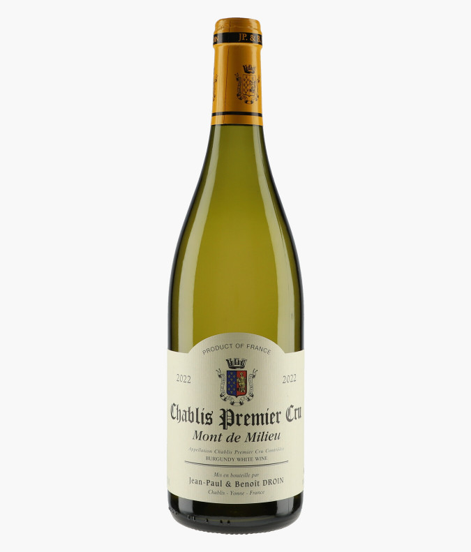 Chablis 1er Cru Mont de Milieu 2022DROIN JEAN PAUL & BENOIT