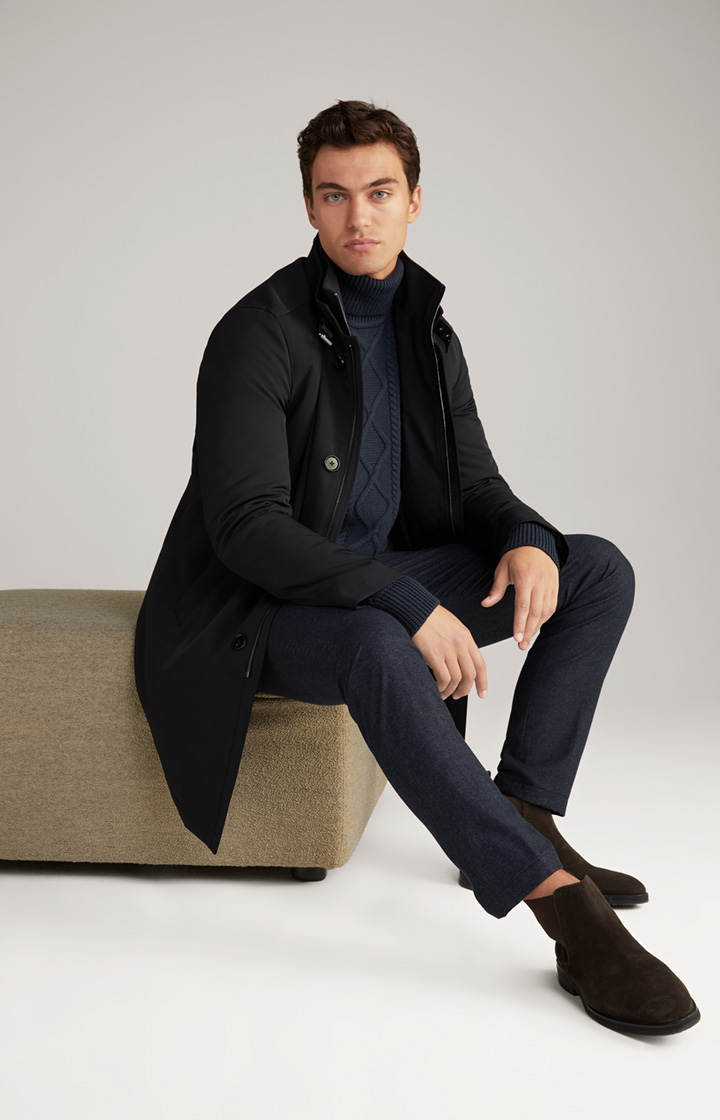 Mantel Flawo in Navy