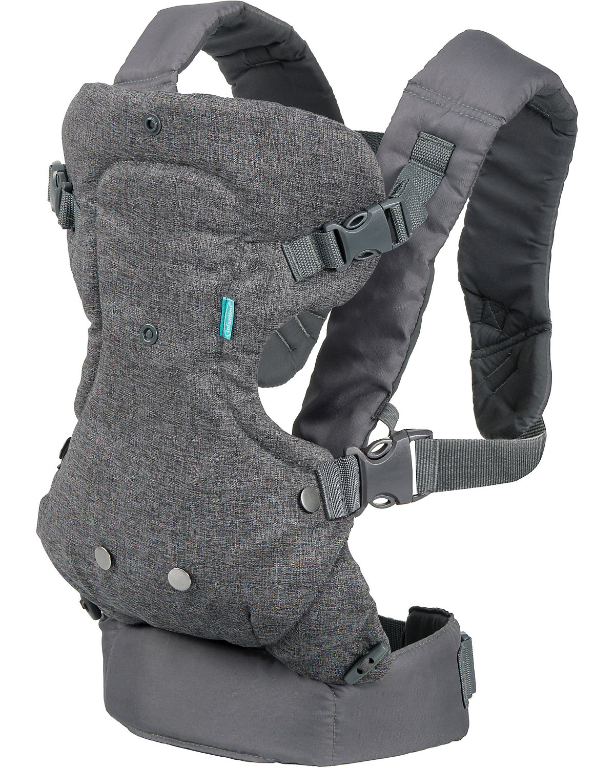 Babytrage Flip Advanced 4 in 1, grau/türkis