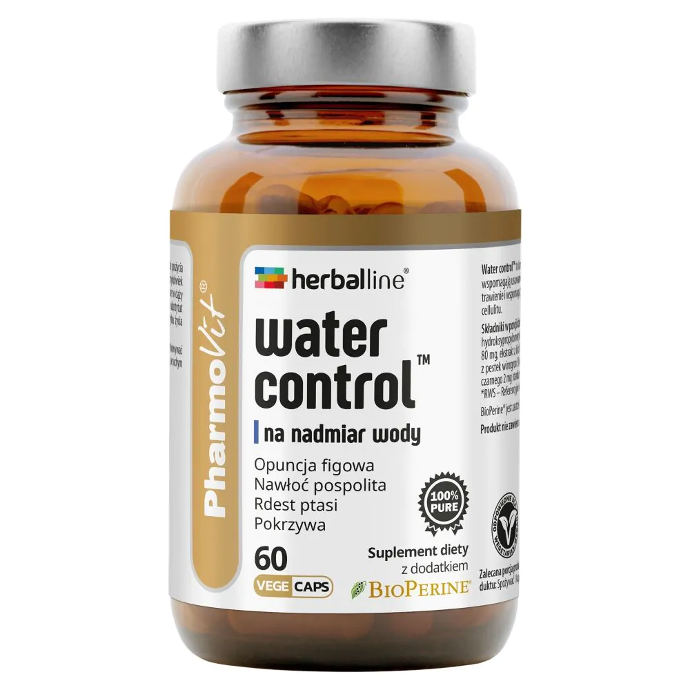 Κάψουλες PharmoVit Herballine Water Control για περίσσεια νερού