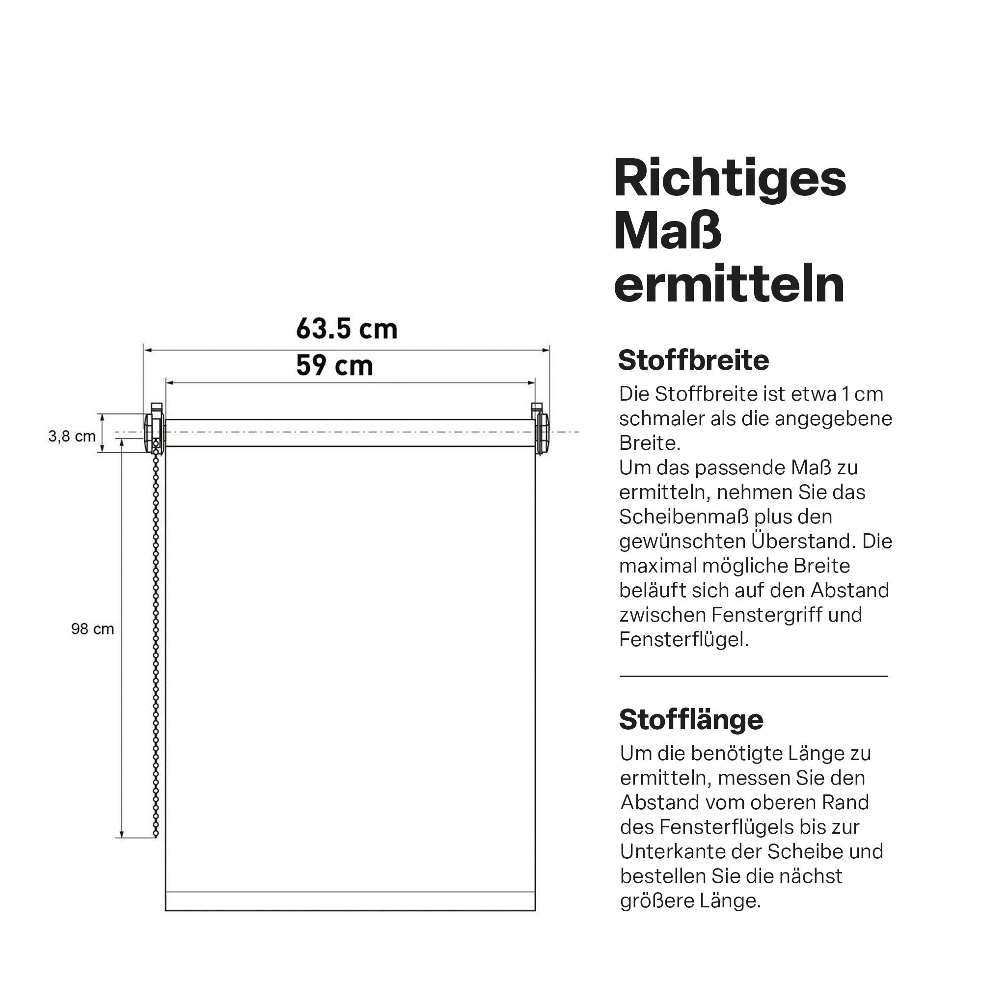 Verdunklungsrollo Thermo / Verdunklung, Bestlivings, verdunkelnd, Klemmfix, Klemmfix oder Schraubmontage, Thermorollo (60x150cm) - Verdunkelungsgardine Thermogardine