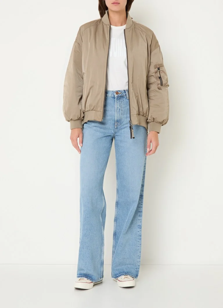Giacca bomber trapuntata reversibile Parajumpers con imbottitura in piuma