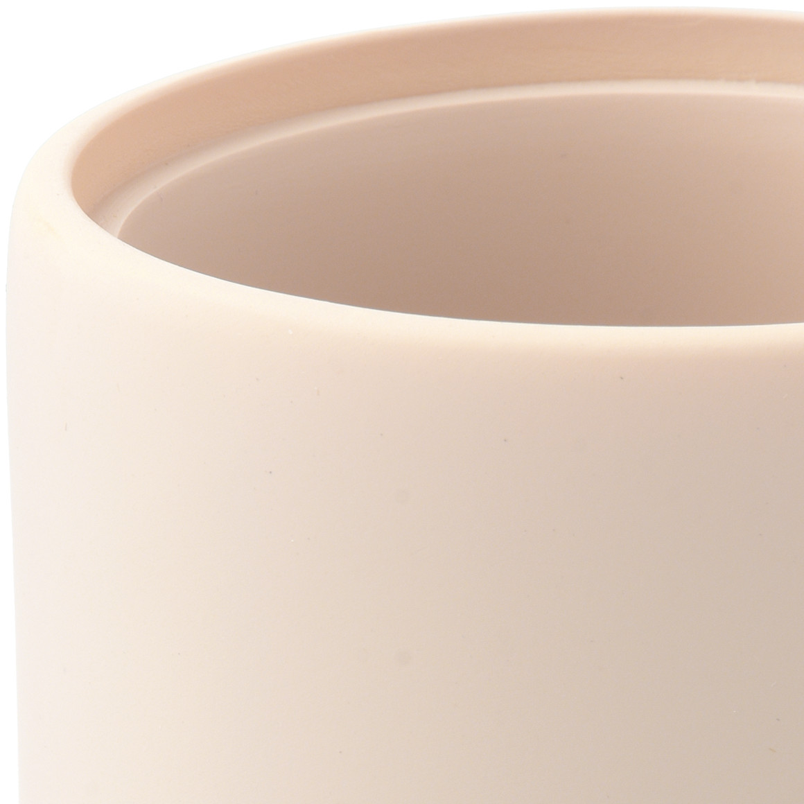 Zahnputzbecher mit Soft-Touch-Oberfläche