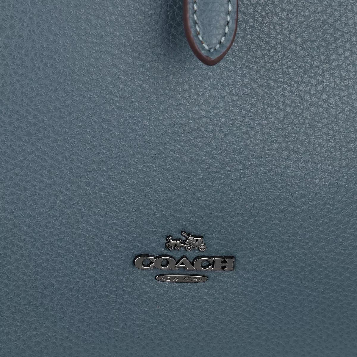 COACH Handtaschen blau Tote